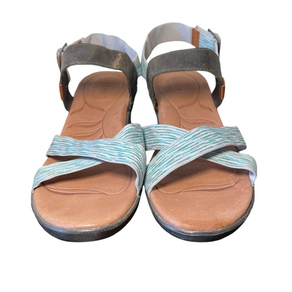 KEEN Vapor Skyline Wedged Strapy Sling back Sandals Size Womes 11 - Picture 2 of 12